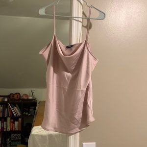 Pink cami blouse